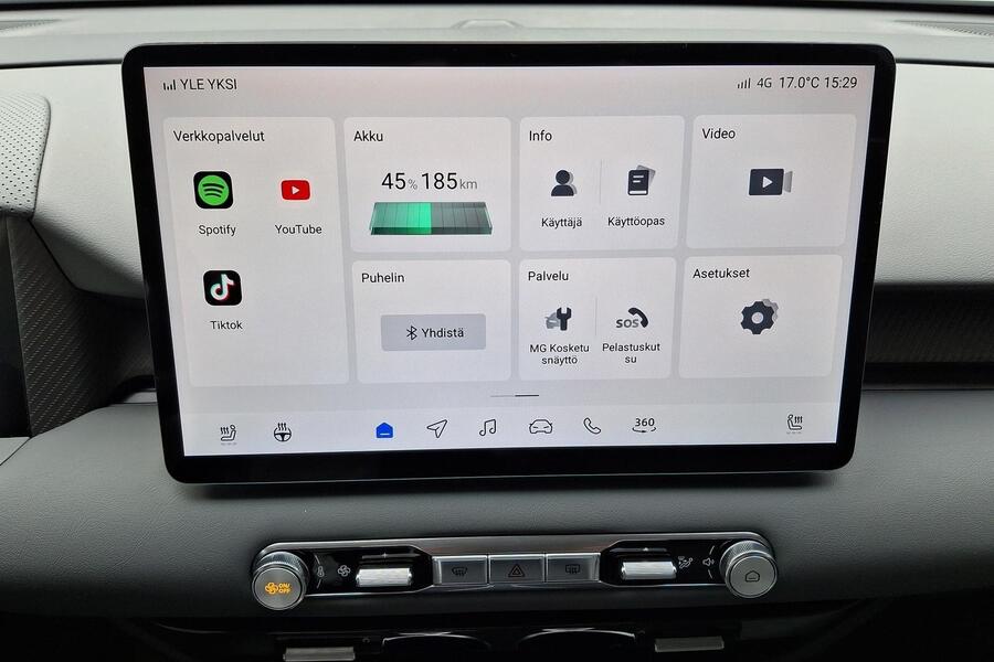 MG MGS5 EV vaihtoauto