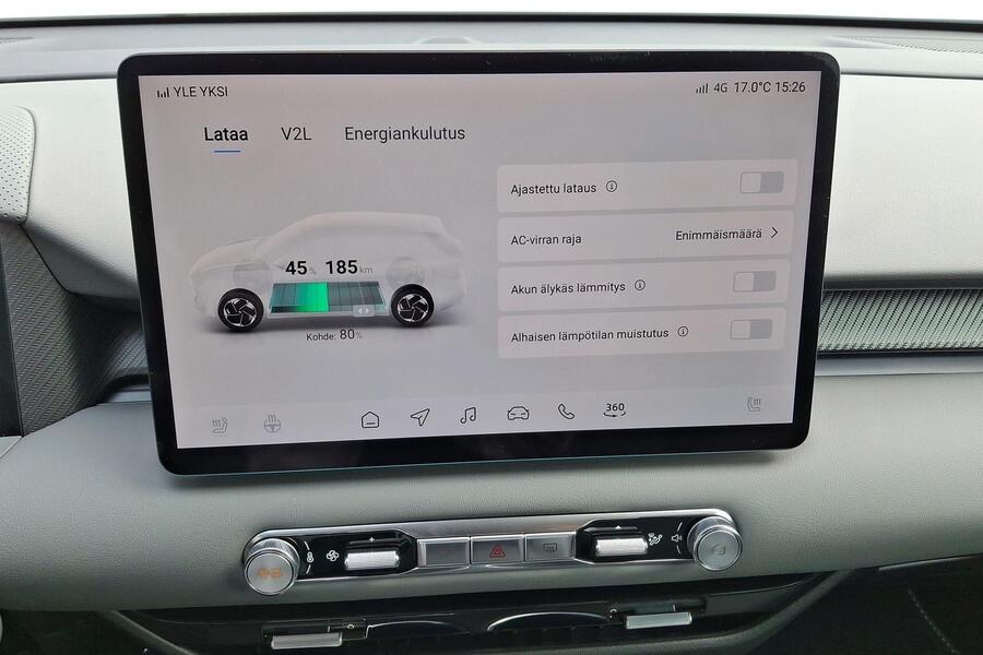 MG MGS5 EV vaihtoauto