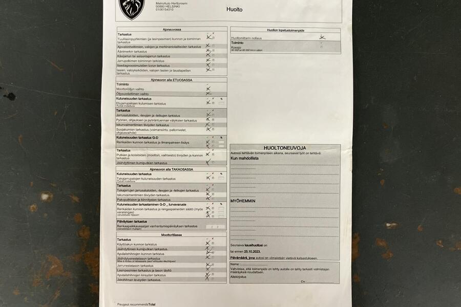 Peugeot 308 vaihtoauto