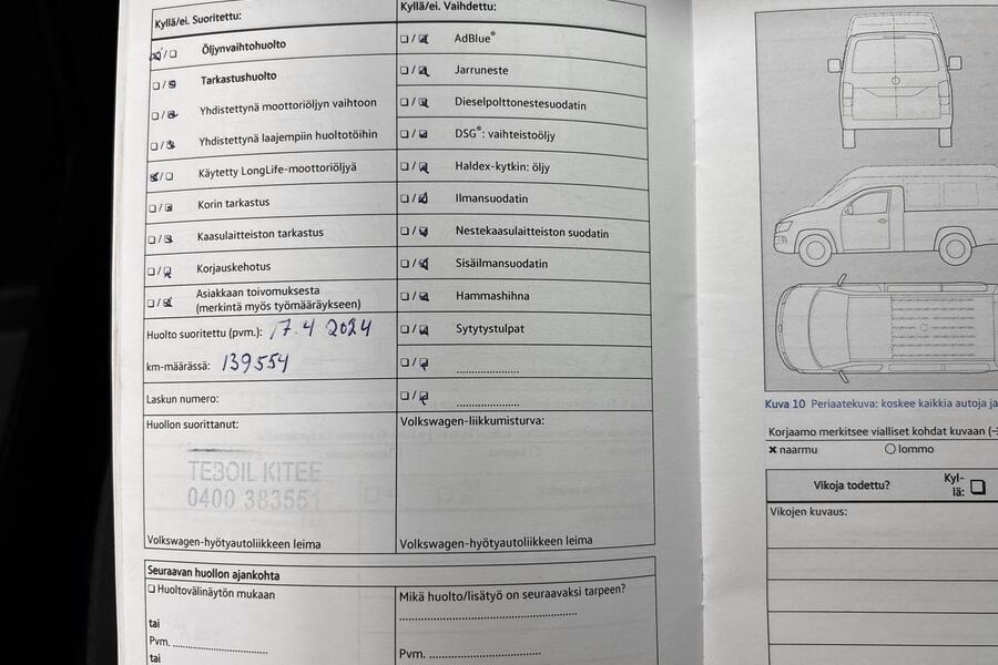 Volkswagen Caddy Maxi vaihtoauto
