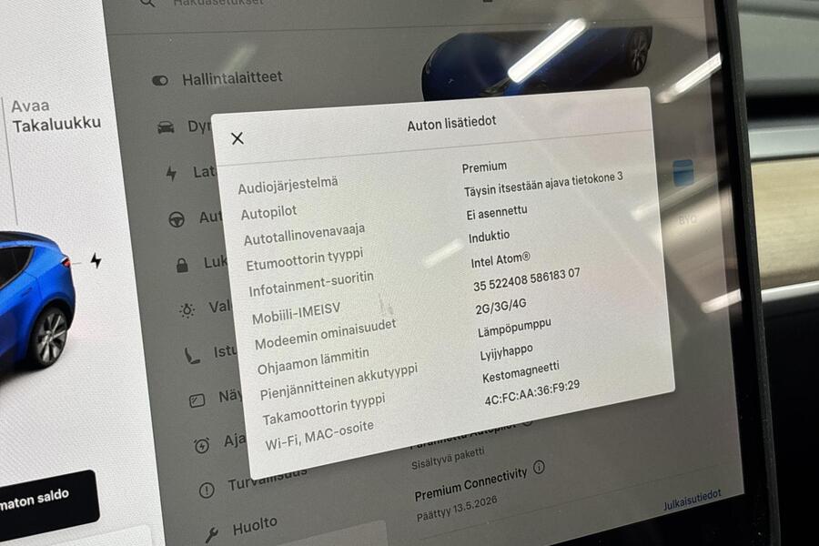 Tesla Model Y vaihtoauto