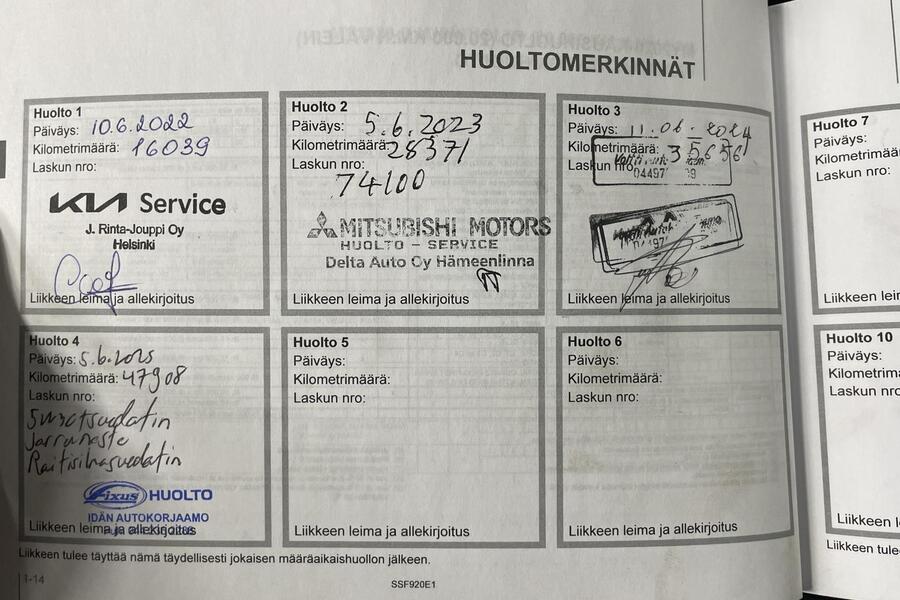 Mitsubishi Space Star vaihtoauto