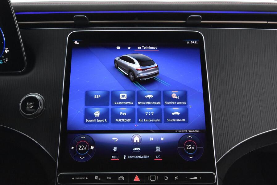 Mercedes-Benz EQE vaihtoauto