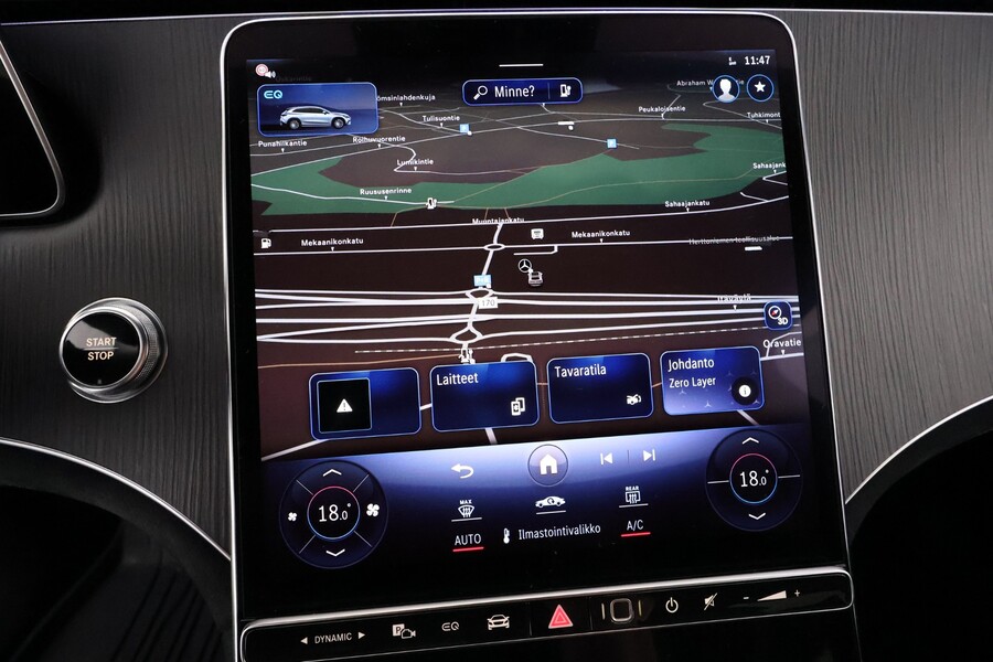 Mercedes-Benz EQE vaihtoauto