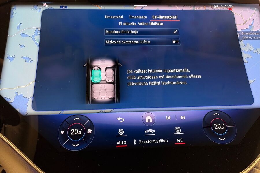 Mercedes-Benz EQE vaihtoauto