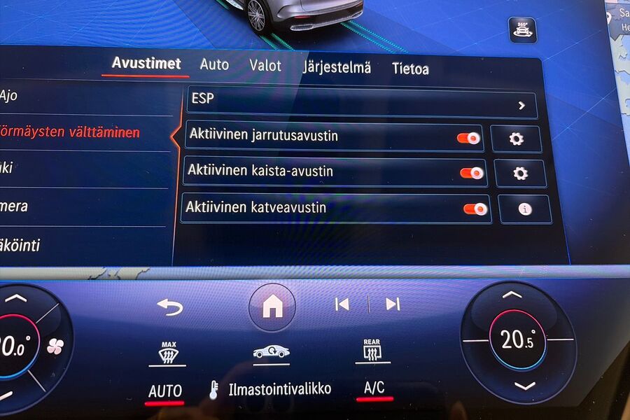 Mercedes-Benz EQE vaihtoauto