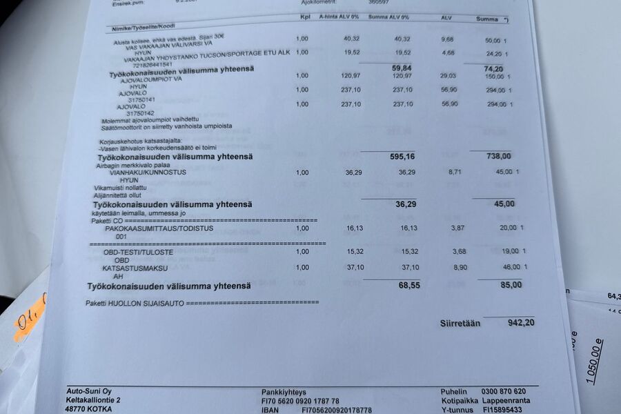 Hyundai Tucson vaihtoauto