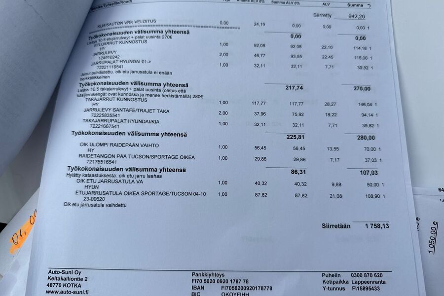 Hyundai Tucson vaihtoauto