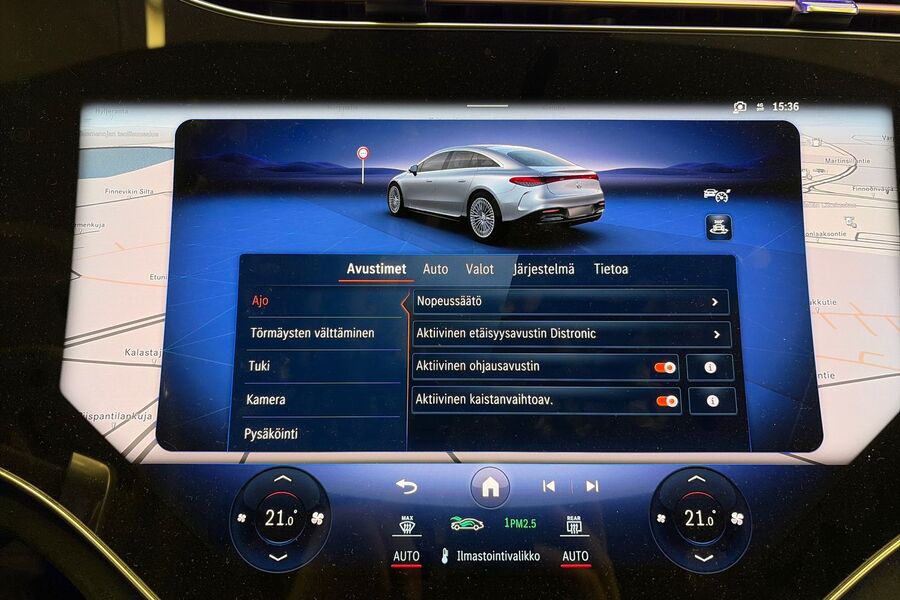 Mercedes-Benz EQS vaihtoauto