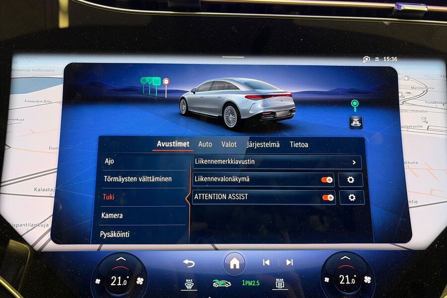 Mercedes-Benz EQS vaihtoauto