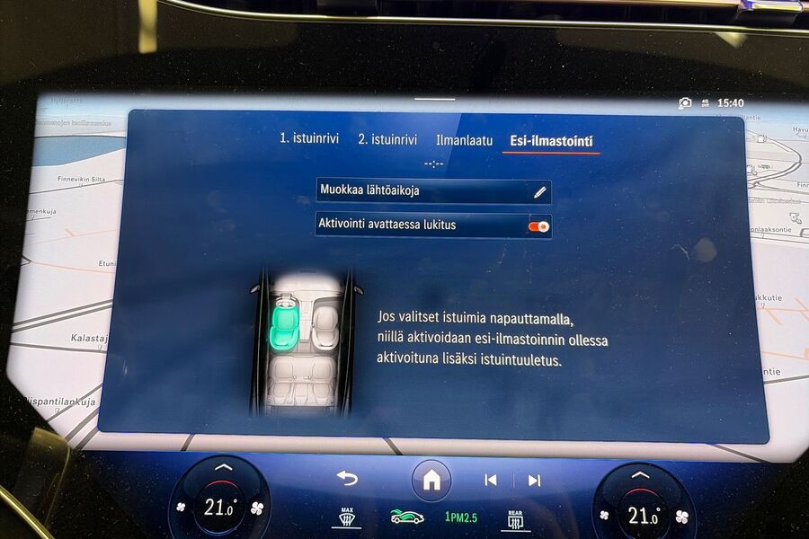 Mercedes-Benz EQS vaihtoauto