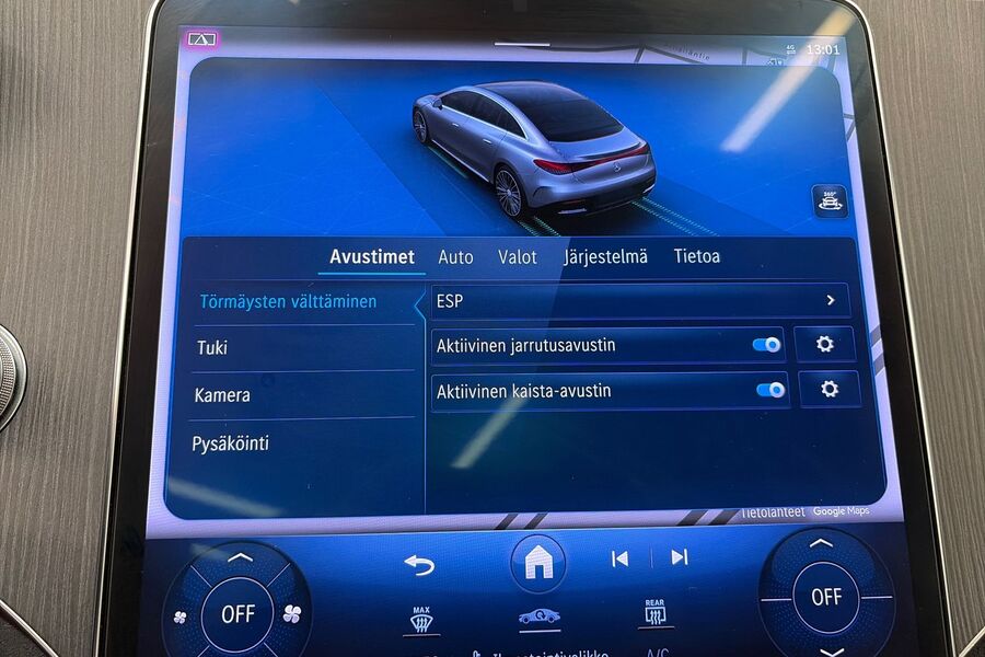 Mercedes-Benz EQE vaihtoauto