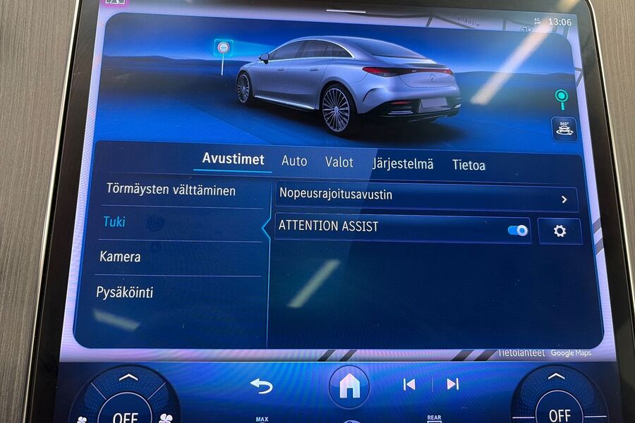 Mercedes-Benz EQE vaihtoauto