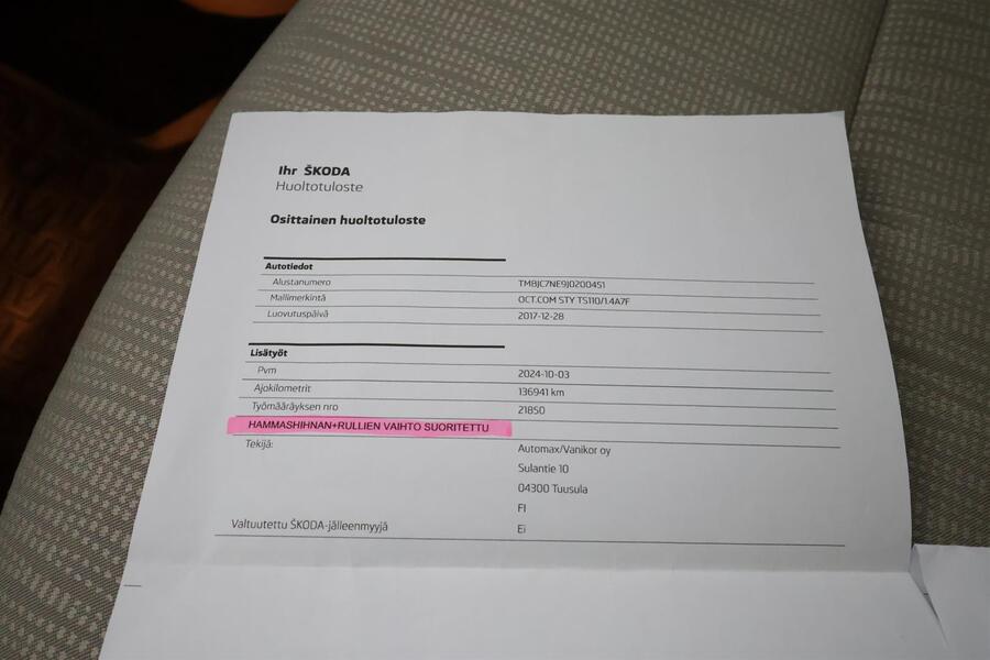 Skoda Octavia vaihtoauto