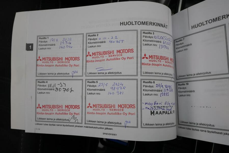 Mitsubishi Outlander PHEV vaihtoauto