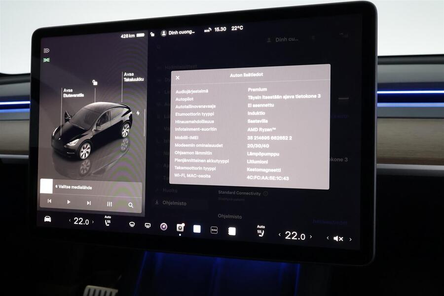 Tesla Model Y vaihtoauto