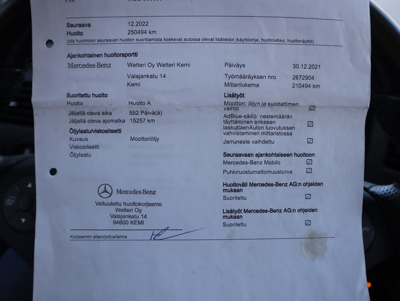 Mercedes-Benz Sprinter vaihtoauto