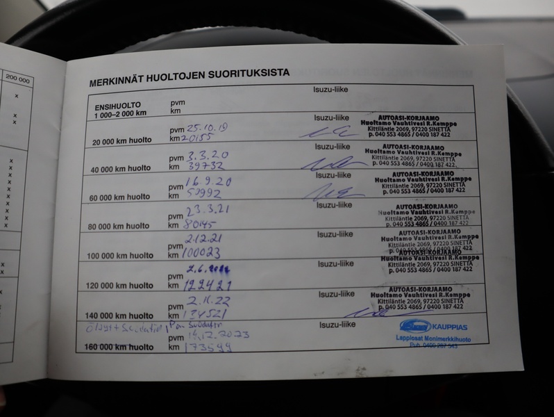 Isuzu D-Max vaihtoauto