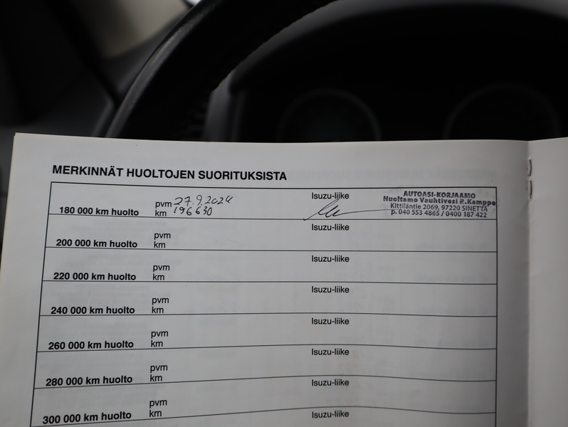 Isuzu D-Max vaihtoauto