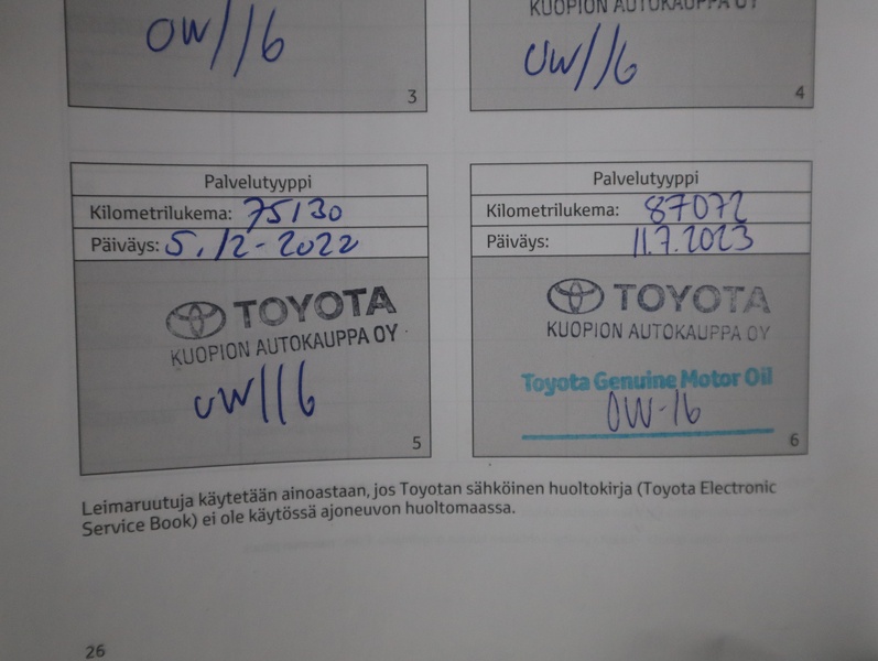 Toyota Corolla vaihtoauto