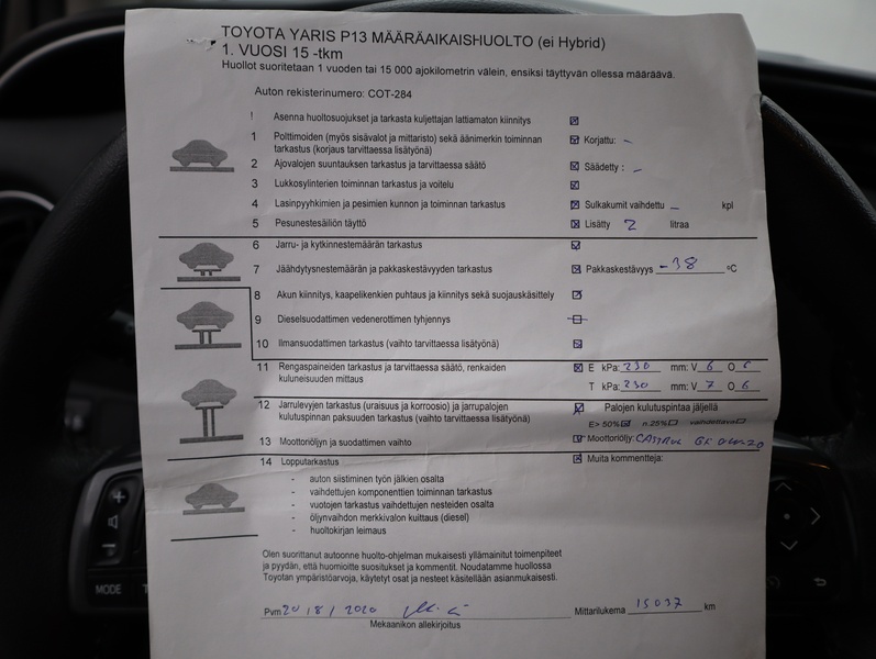 Toyota Yaris vaihtoauto