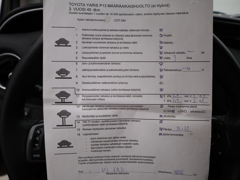 Toyota Yaris vaihtoauto