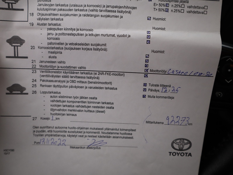 Toyota Yaris vaihtoauto