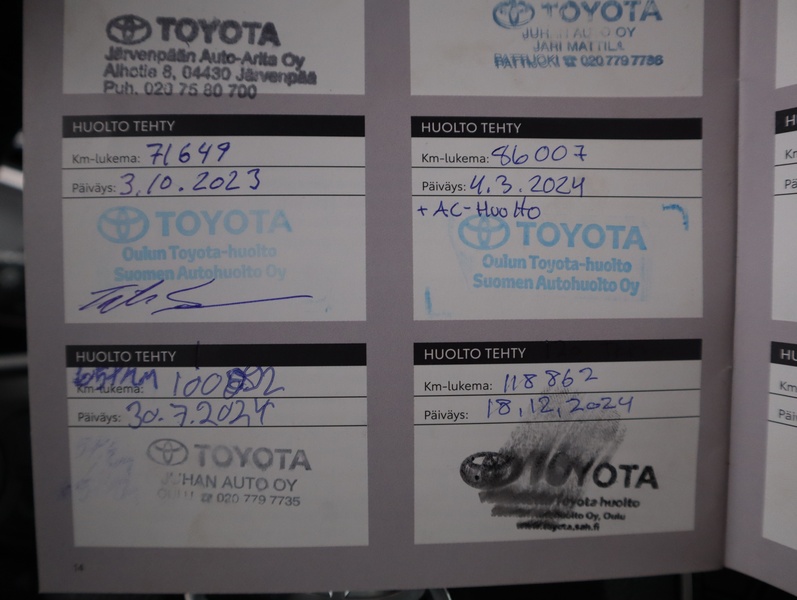 Toyota Corolla vaihtoauto