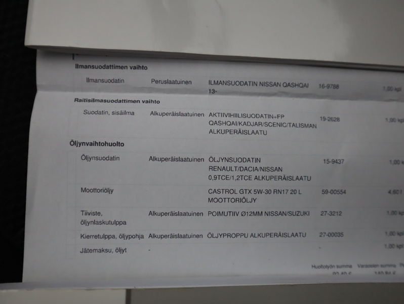 Nissan Qashqai vaihtoauto