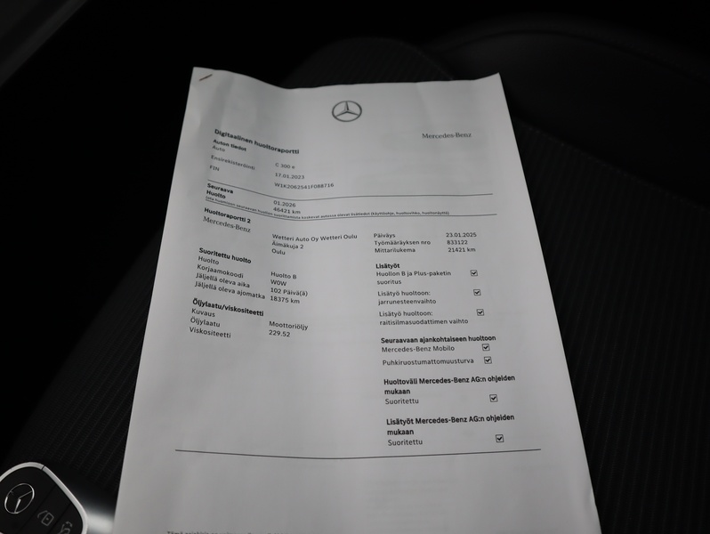 Mercedes-Benz C vaihtoauto