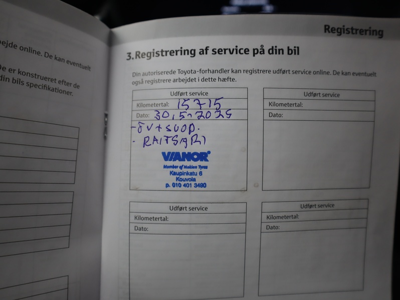 Toyota Corolla vaihtoauto