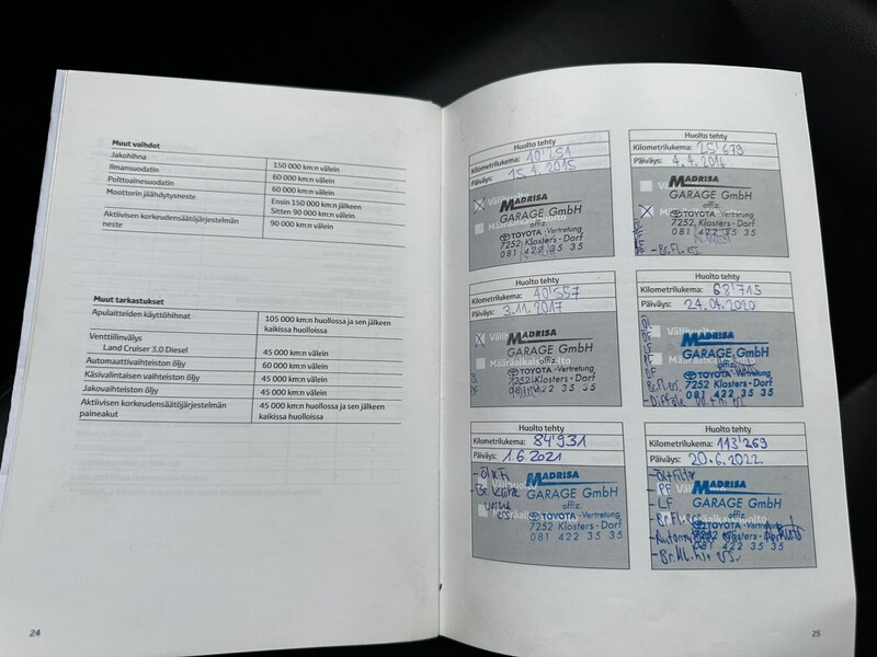 Toyota Land Cruiser vaihtoauto