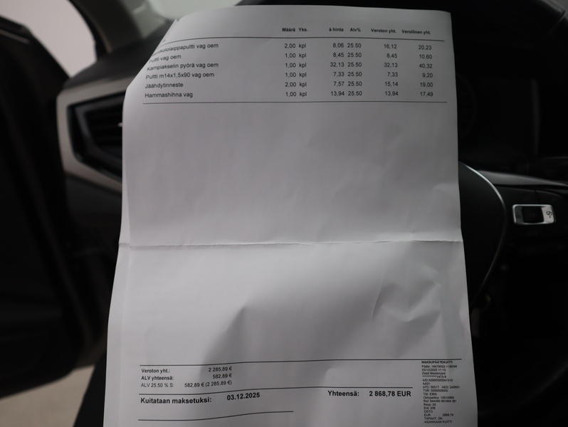 Volkswagen Polo vaihtoauto