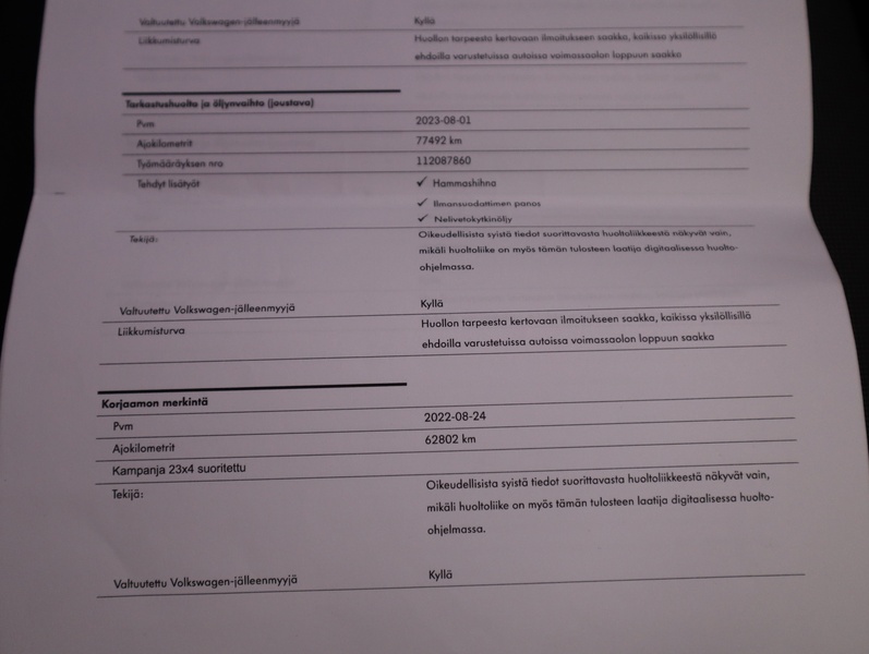 Volkswagen Golf vaihtoauto