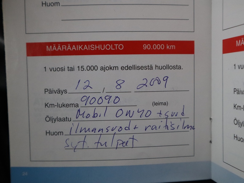 Toyota Avensis vaihtoauto