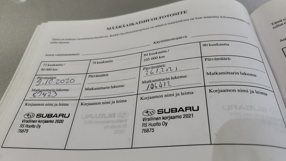 Subaru Outback vaihtoauto