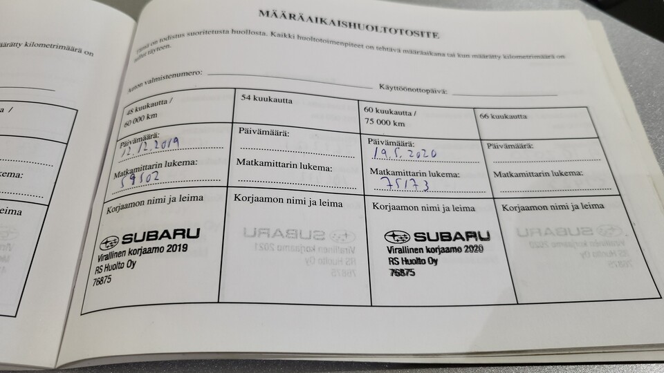 Subaru Outback vaihtoauto