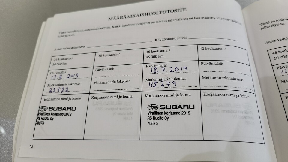 Subaru Outback vaihtoauto