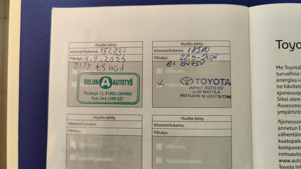 Toyota Corolla vaihtoauto