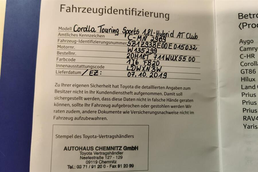 Toyota Corolla vaihtoauto