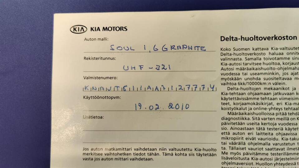 Kia Soul vaihtoauto