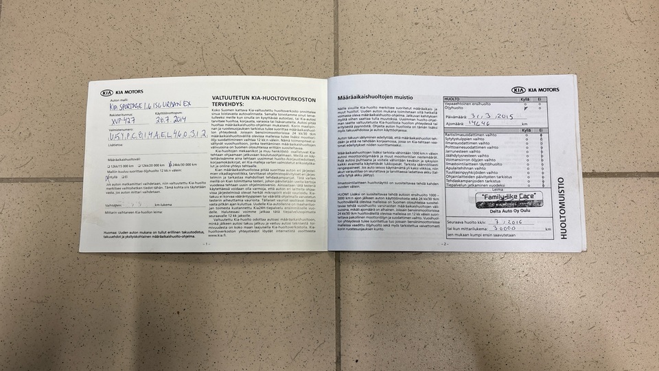 Kia Sportage vaihtoauto