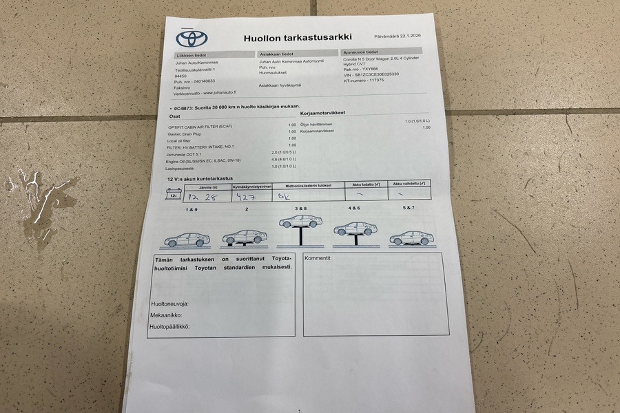 Toyota Corolla vaihtoauto