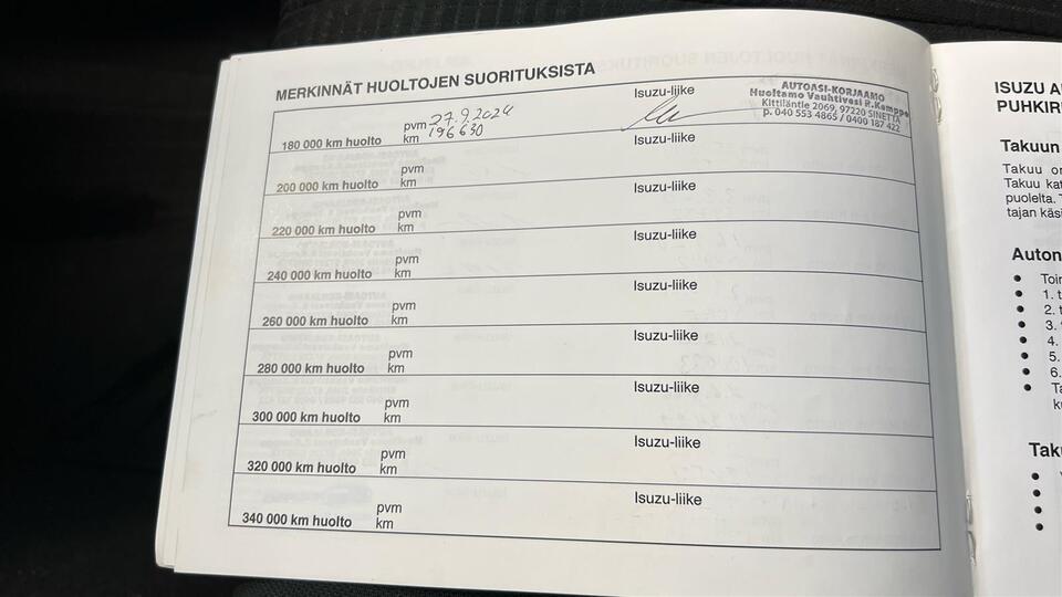 Isuzu D-Max vaihtoauto