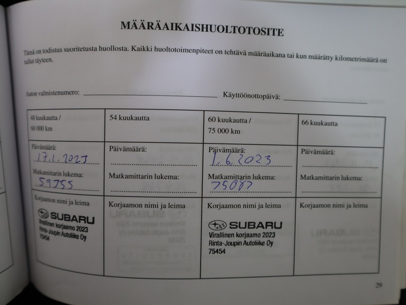 Subaru Outback vaihtoauto