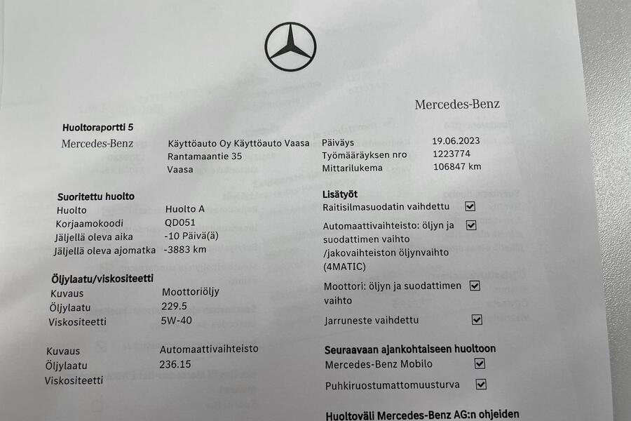 Mercedes-Benz GLC vaihtoauto