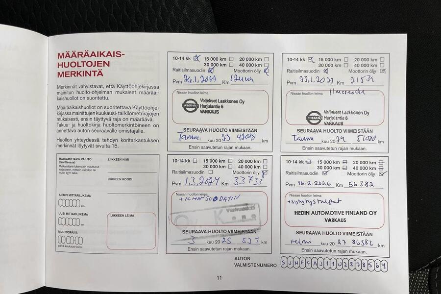 Nissan Qashqai vaihtoauto