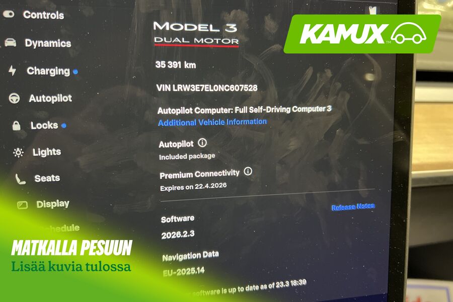 Tesla Model 3 vaihtoauto