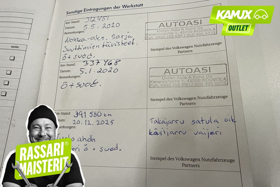 Volkswagen Transporter vaihtoauto