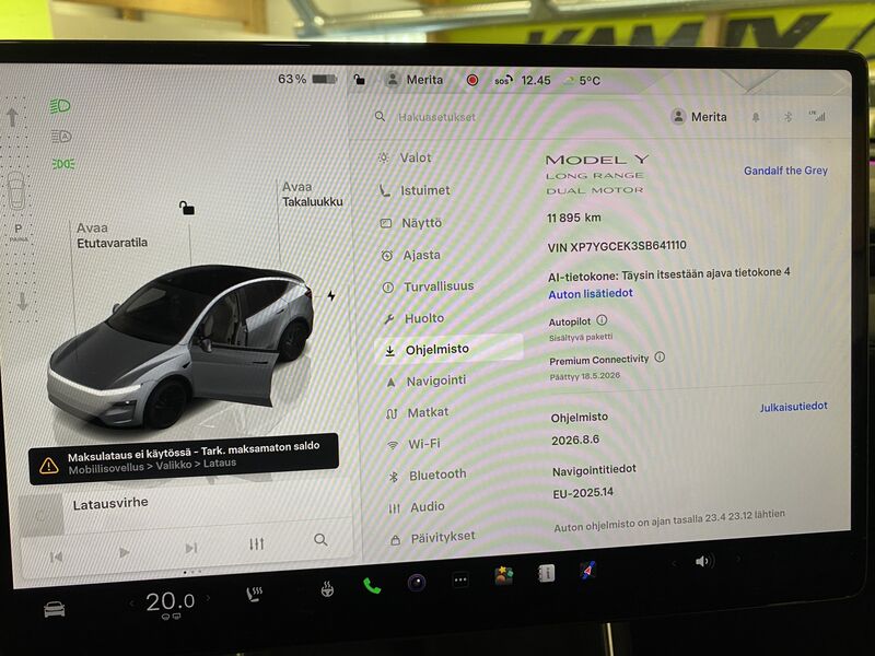 Tesla Model Y vaihtoauto